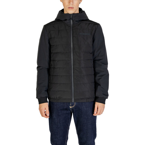 Kleidung Herren Jacken Calvin Klein Jeans TECHNICAL MIX MEDIA K10K113467 Schwarz