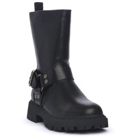 Schuhe Damen Stiefel Dockers NERO Schwarz