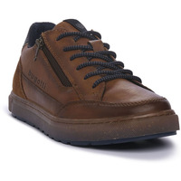 Schuhe Herren Sneaker Bugatti BUGATTI SHOES 3200 COGNAC Braun