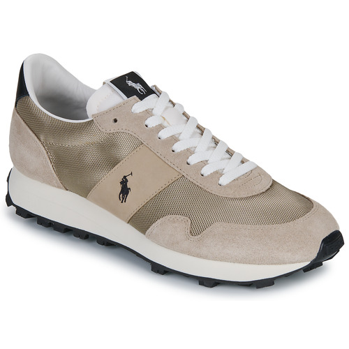 Schuhe Herren Sneaker Low Polo Ralph Lauren PRL TRAIL125 Beige