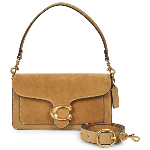 Taschen Damen Schultertaschen Coach TABBY 26 Camel
