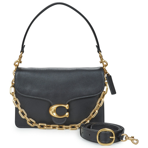 Taschen Damen Schultertaschen Coach CHAIN TABBY SHOULDER BAG Schwarz