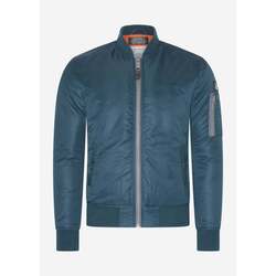Kleidung Herren Daunenjacken Schott Airforces - navy Blau