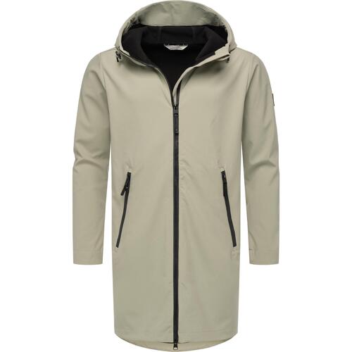 Ragwear Softshellparka Shellwie Long Grün