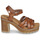 Schuhe Damen Sandalen / Sandaletten Refresh 171877 Cognac