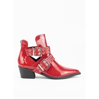 Schuhe Damen Low Boots Keslem 37232 ROJO