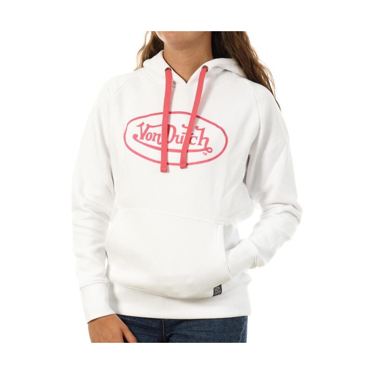 Kleidung Damen Sweatshirts Von Dutch VD/SWC/JILL Weiss
