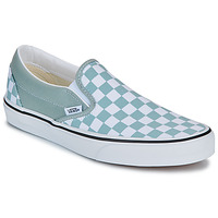 Schuhe Slip on Vans Classic Slip-On Grau / Weiss