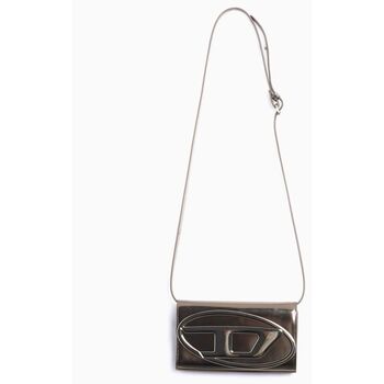 Taschen Damen Portemonnaie Diesel X09809 PS202 - 1DR WALLET STRAP-H2382 Grau