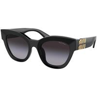 Uhren & Schmuck Damen Sonnenbrillen Miu Miu 0MU 01YS Schwarz