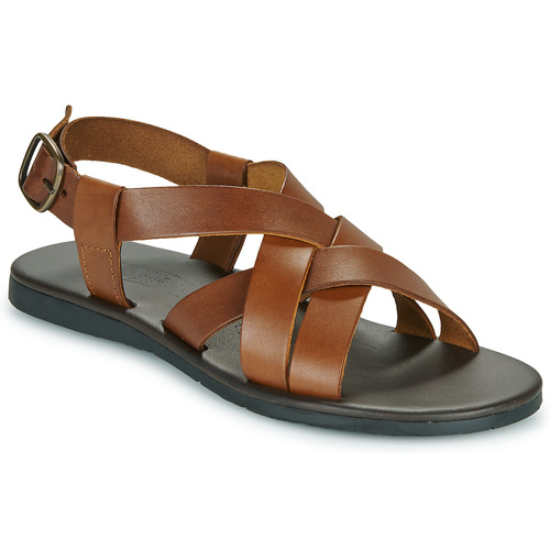 Schuhe Herren Sandalen / Sandaletten Dream in Green QUESELLO Cognac