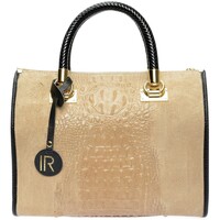 Taschen Damen Handtasche Isabella Rhea Tasche mit oberem Griff Beige