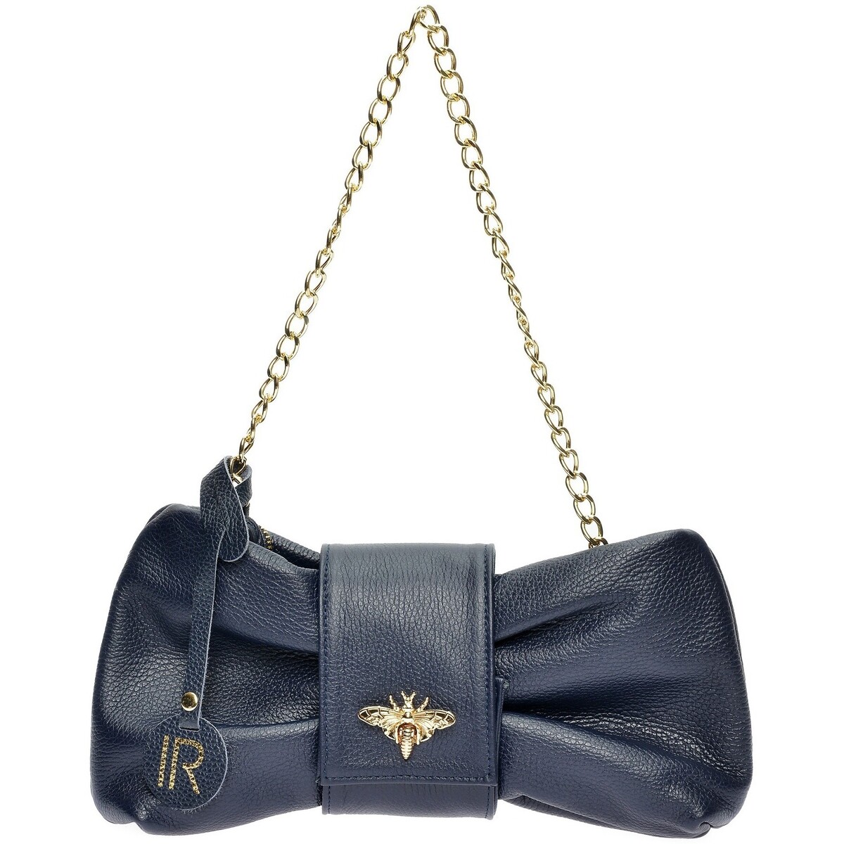 Taschen Damen Abendtasche und Clutch Isabella Rhea Umhängetasche Blau