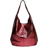 Taschen Damen Handtasche Luisa Vannini Tasche mit oberem Griff Rot