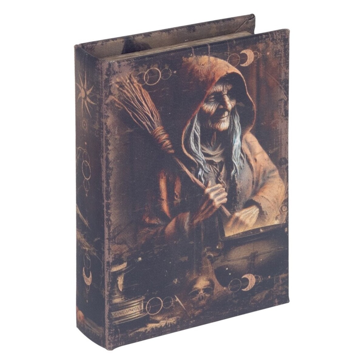 Home Körbe / Kisten / Regalkörbe Signes Grimalt Hexenbuchbox Braun