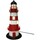 Home Tischlampen Signes Grimalt Leuchtturmlampe Rot