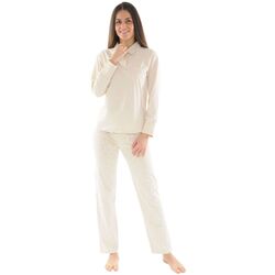 Kleidung Damen Pyjamas/ Nachthemden Christian Cane LEONTINE Beige