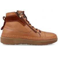 Schuhe Damen Low Boots Walk & Fly 21-504 Braun