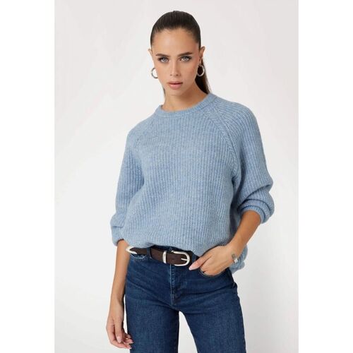 Kleidung Damen Pullover Guess W4BR0O Z3LG0-G7DX Blau