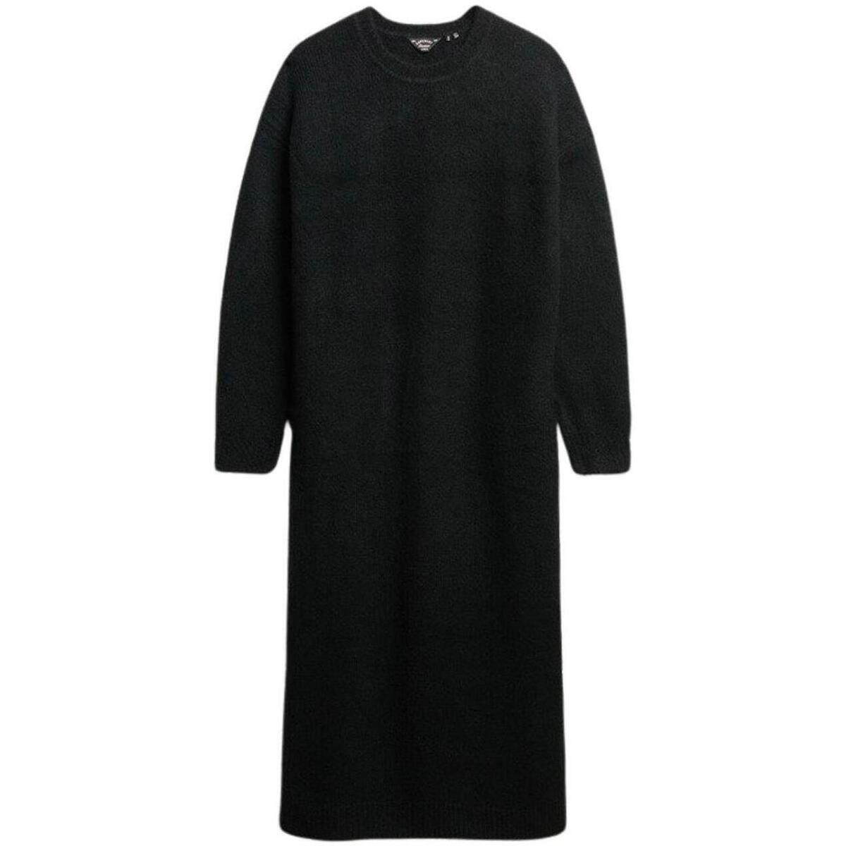 Kleidung Damen Kleider Superdry  Schwarz
