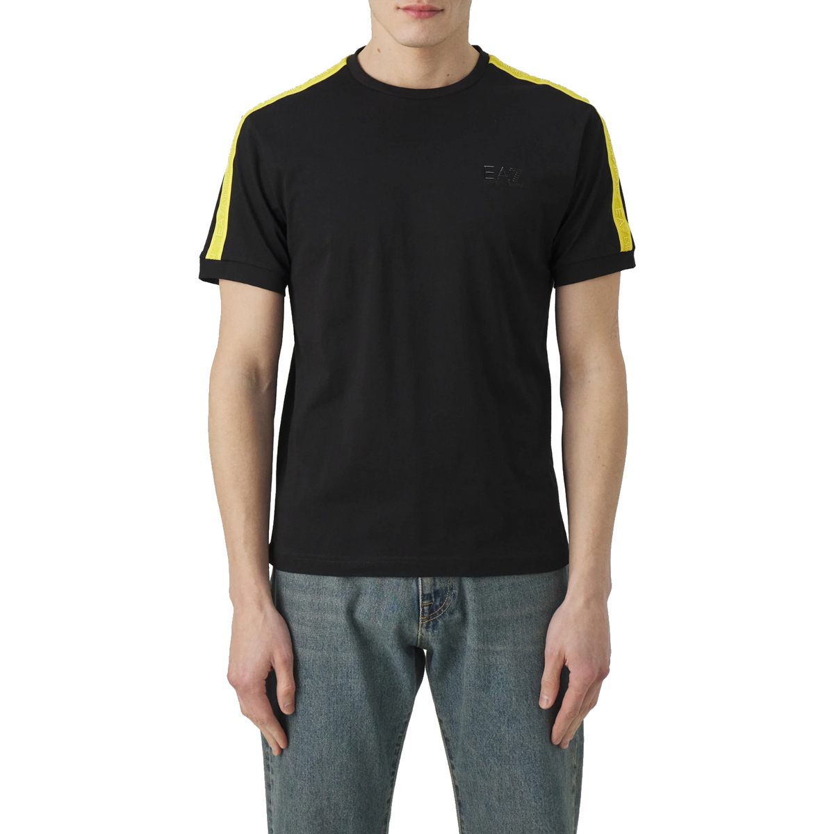 Kleidung Herren T-Shirts Emporio Armani EA7 3DPT35-PJ02Z Schwarz