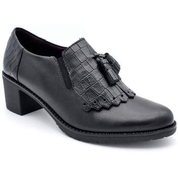 Schuhe Damen Slipper Pitillos 10042 Schwarz Schwarz