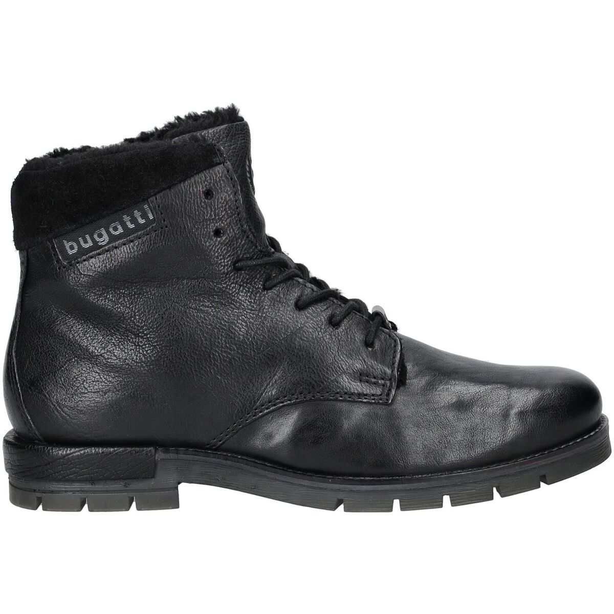 Schuhe Herren Boots Bugatti Stiefelette Schwarz