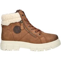 Schuhe Damen Boots Tom Tailor Stiefelette Braun