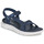 Schuhe Damen Sandalen / Sandaletten Skechers GO WALK FLEX SANDAL - SUBLIME Marine