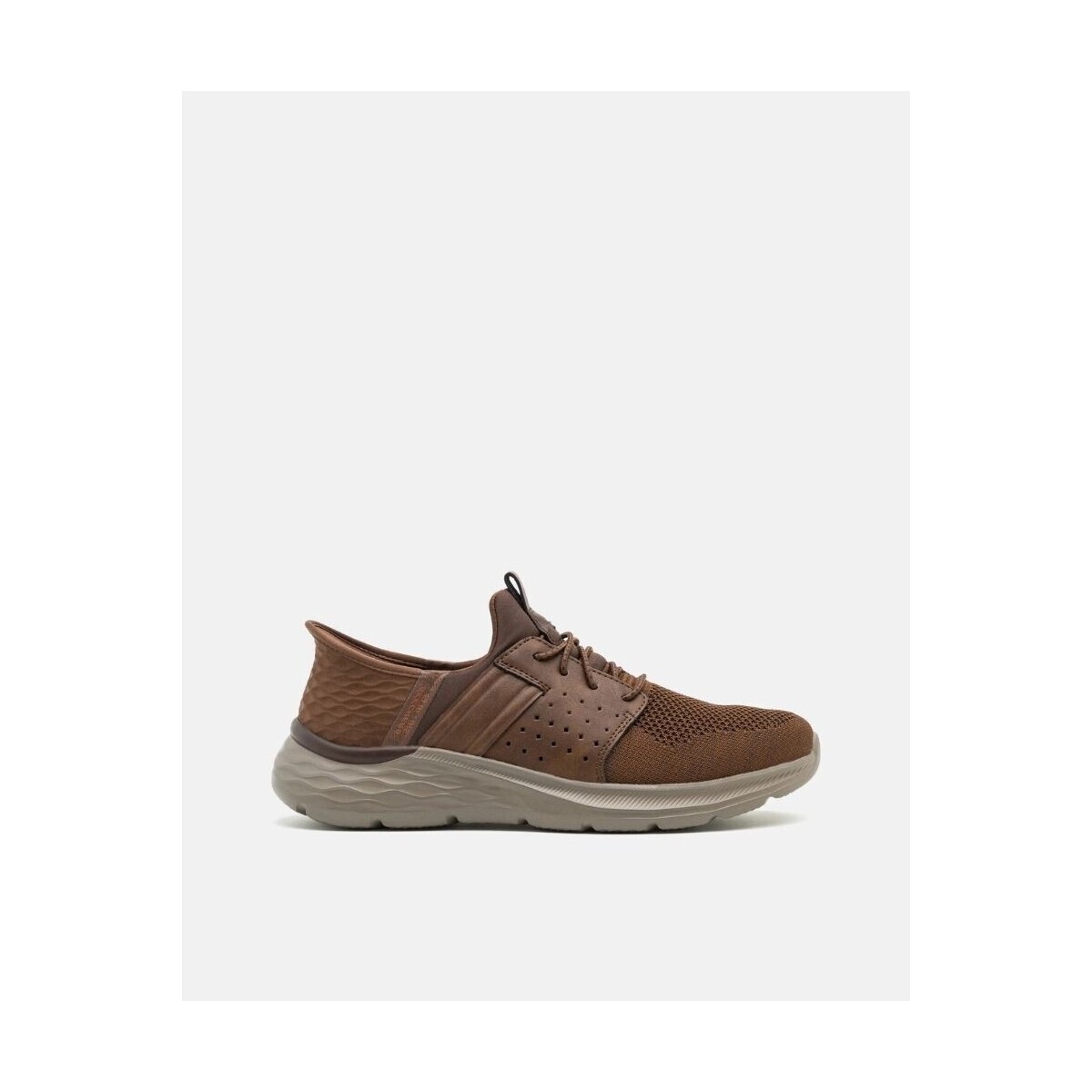 Schuhe Herren Sneaker Low Skechers 210803 SLIP INS RF GARNER Braun