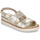 Schuhe Damen Sandalen / Sandaletten Myma  Gold