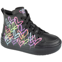 Schuhe Mädchen Sneaker Low Skechers Hyperlift - Love Daz Schwarz