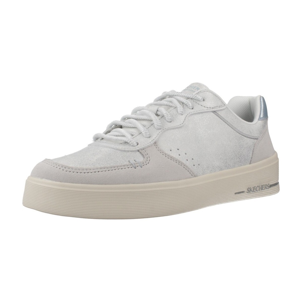 Schuhe Damen Sneaker Skechers HILAND - SHIMMERING SPLENDID Grau