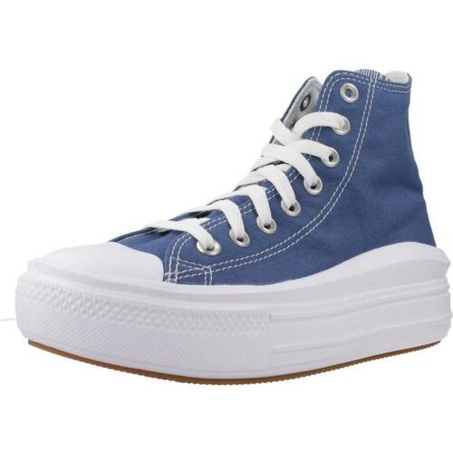 Schuhe Damen Sneaker Converse CHUCK TAYLOR ALL STAR MOVE HI Blau