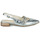 Schuhe Damen Ballerinas Mjus PORTOFINO SLING Silbern