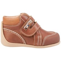 Schuhe Stiefel Angelitos 610 BOTA VELCRO Marrón Braun