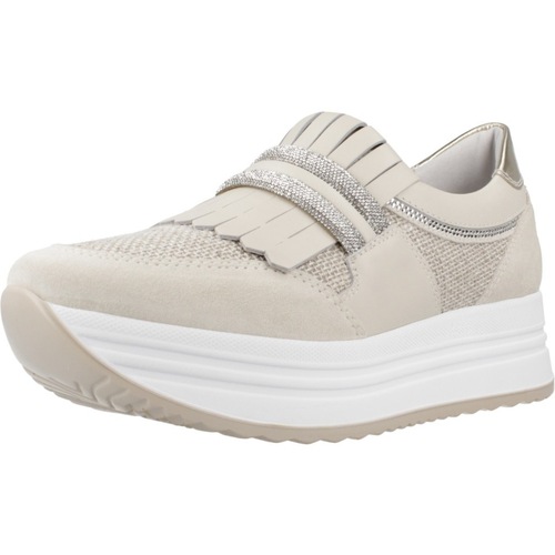 Schuhe Damen Sneaker NeroGiardini E409815D Beige