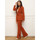Kleidung Damen Jacken / Blazers La Modeuse 73217_P172694 Orange