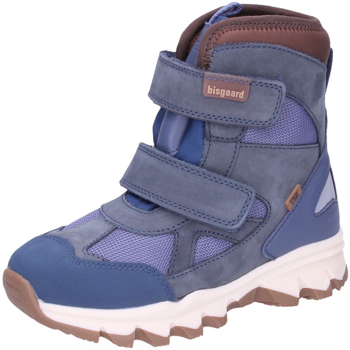 Schuhe Jungen Stiefel Bisgaard Klettstiefel edon tex 64203.224-1755 Blau