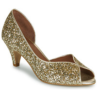 Schuhe Damen Sandalen / Sandaletten Otess / Zoï Z1620-GALAXY-CARRARA-GLITTER-CHAMPAGNE Gold