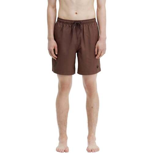Kleidung Herren Badeanzug /Badeshorts Fred Perry  Braun