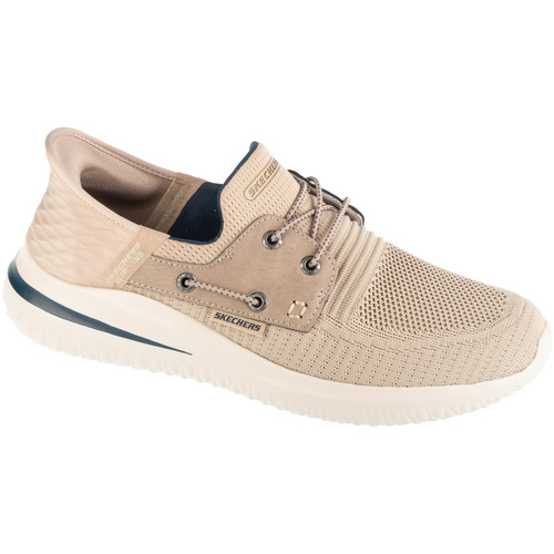 Schuhe Herren Sneaker Low Skechers Slip-Ins: Delson 3.0 - Roth Beige