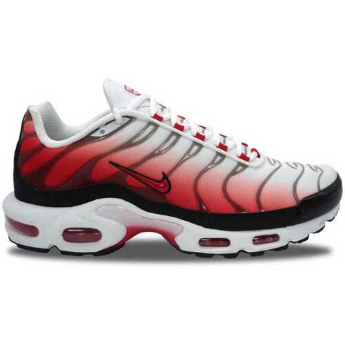 Schuhe Herren Sneaker Low Nike Air Max Plus TN Gym Red Weiss
