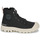 Schuhe Sneaker High Palladium PAMPA HI ZIP ORGANIC Schwarz / Weiss