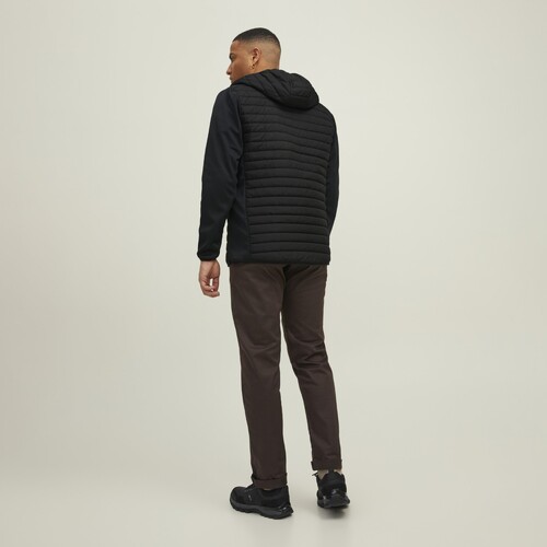 Jack & Jones Multi Quilted Jacket Schwarz