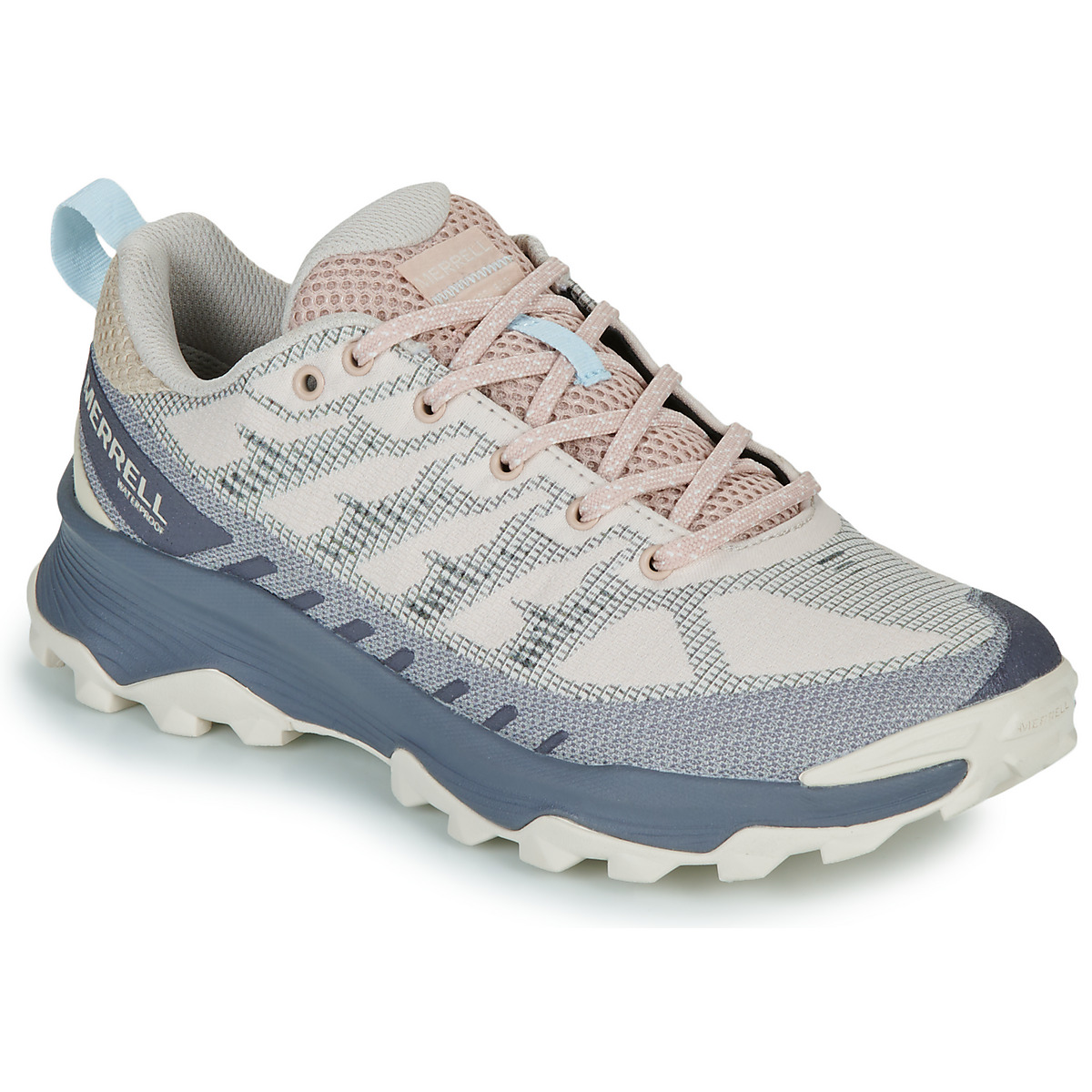 Schuhe Damen Wanderschuhe Merrell SPEED ECO WP Rosa