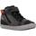 Schuhe Jungen Stiefel Geox B GISLI BOY Grau