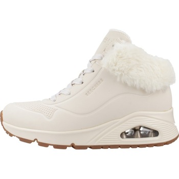 Schuhe Mädchen Stiefel Skechers UNO-FALL AIR Weiss