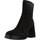 Schuhe Damen Stiefel Alpe RETRO 11 Schwarz