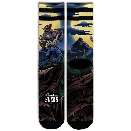 Unterwäsche Herren Strümpfe American Socks WEREWOLF Multicolor